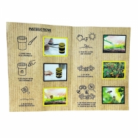 Set artizanat pentru observarea albinelor cu seminte de flori plantabile, Save the bees RMS R03-1148
